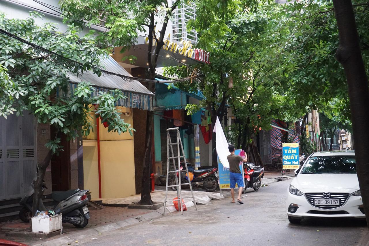 Ngan Ha Hotel Hanoi Exterior foto